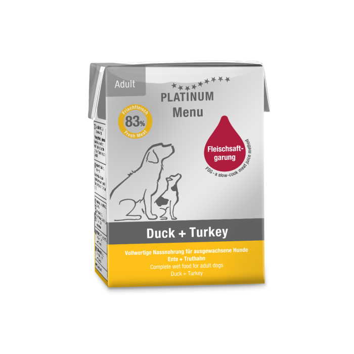 Platinum Menu Patka i Puretina Hrana za Pse 375 g tetrapak