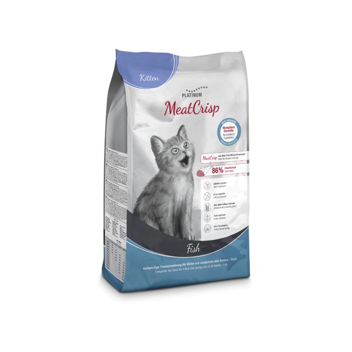 Platinum Kitten MeatCrisp Riba Hrana za mačiće 1,5 kg